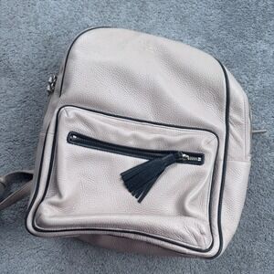 Kate Spade New York Aveline Leather Backpack Pale Pink Laptop